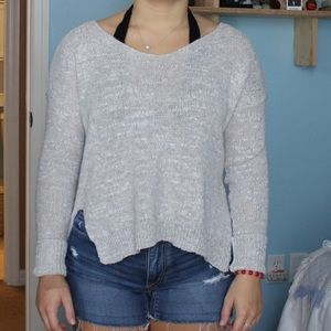 Gray Hollister Sweater